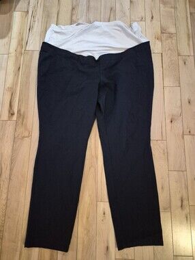 Stork & Babe women's size 4X black maternity pants